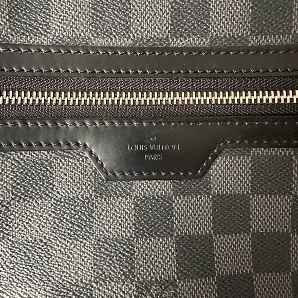 Checkered Black Backpack - Picture 4 of 4